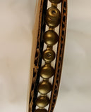#5 French Natural Nailhead Trim with Natural Nails (10 yard kit)