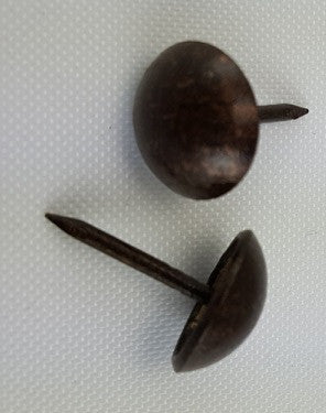 (Old Gold Z) 7/16" Decorative Upholstery Tacks, Round Head (100)