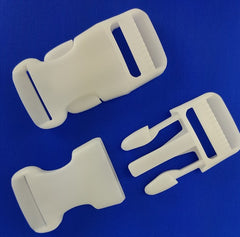 Side Release Buckle, 1", White