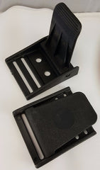 Cam Buckle, 2", Black Plastic
