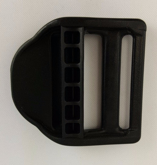 Strap Adjuster, 1 1/2 Black Plastic