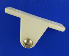 Deck Hinge, White Nylon