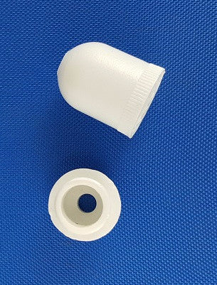 Oval White Plastic Condenser