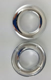 Polished Silver Grommets, 13/16" (10 pack)