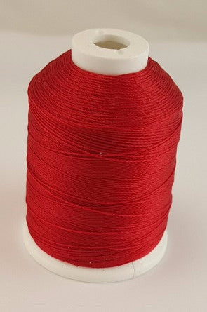 (Red) Marine Bonded Nylon Thread, V 69 Weight. (100% Nylon)