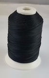 (Black) Marine Bonded Nylon Thread, V 69 Weight. (100% Nylon)