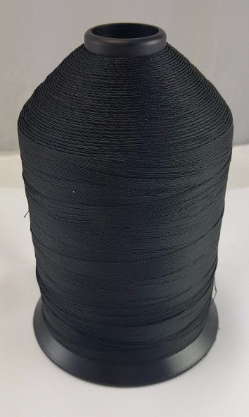 (Black) Heavy Thread, V 92 Polyester, 1 lb. Spool
