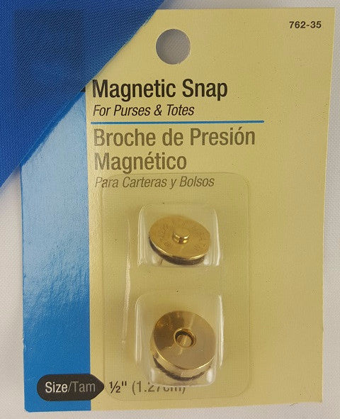Magnetic Snap 1/2 (CM-142) Brass