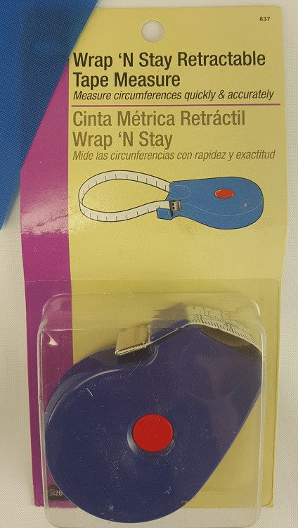 Wrap-N-Stay Tape Measure
