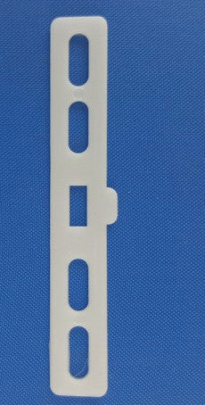 Vertical Fabric Slat Hanger-White  (20 per pk)