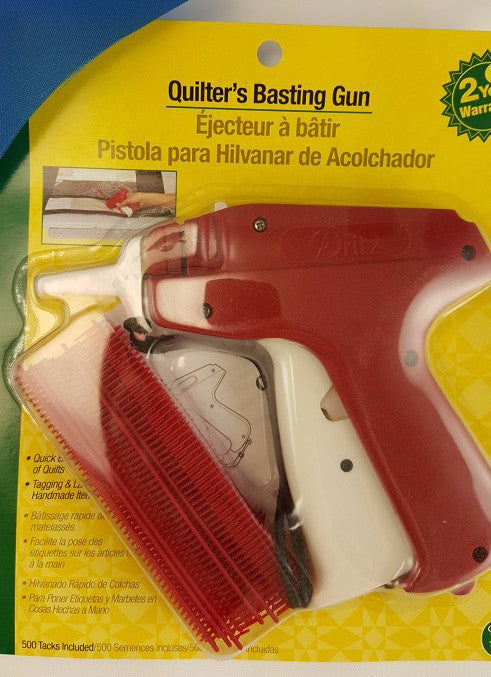 Dritz Quilting Quilter's Basting Gun with 500 Tacks