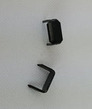 Bottom Zipper Stop, Black, #5