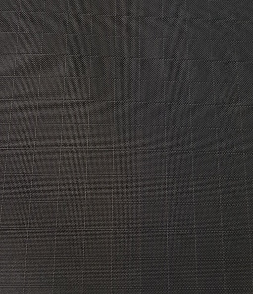 1 Yard Black Ripstop Nylon Fabric 60" inches wide