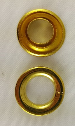 Nickel Plated Brass Grommet, Size 4