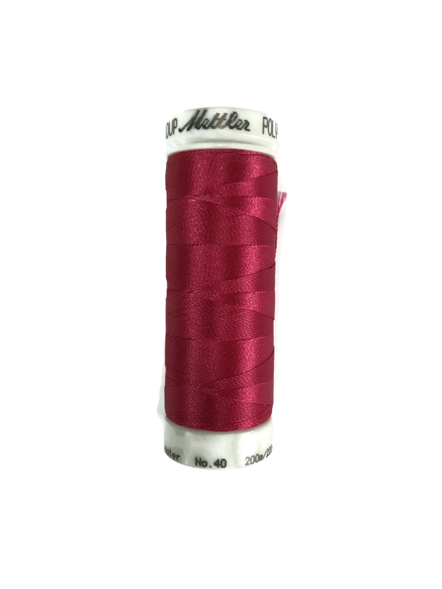 Mettler Poly Sheen Thread Colour 2300 Bright Ruby
