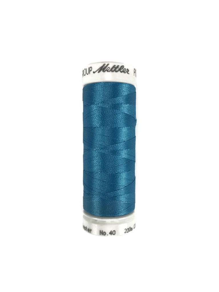 Mettler Poly Sheen Thread Colour 4101 Wave Blue