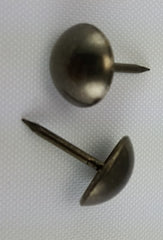 Smooth Brass 3/8 Decorative Upholstery Tacks, Round Smooth Head (1000)